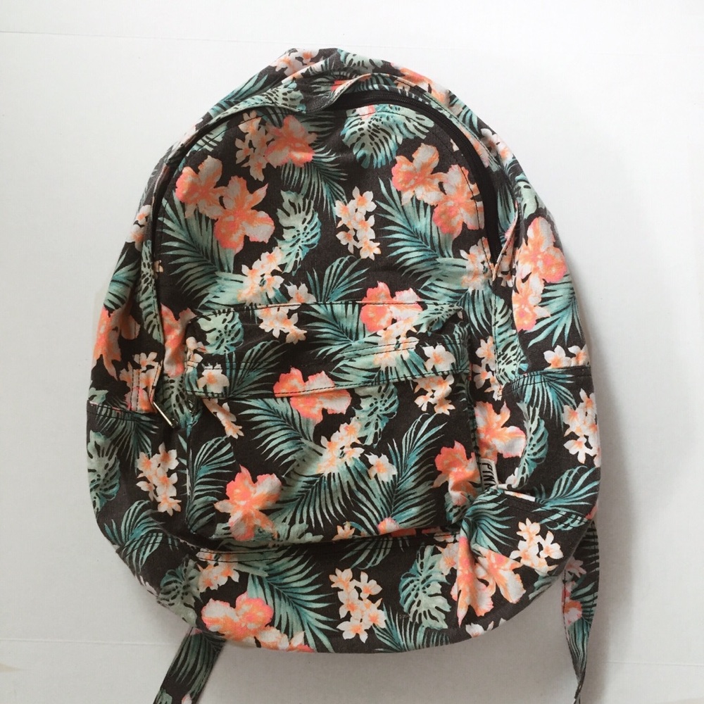 VS Pink tropical backpack
